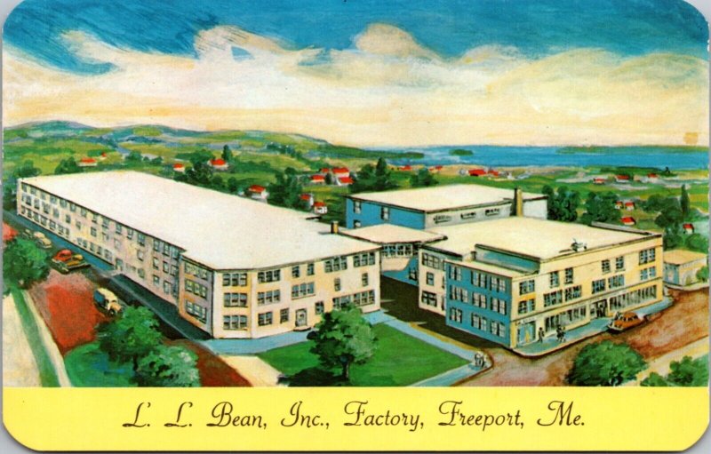 PC L.L. Bean Inc Factory Freeport, Maine Hunting Fishing and Camping Specialties