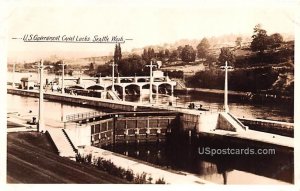 US Government Canal Locks - Seattle, Washington