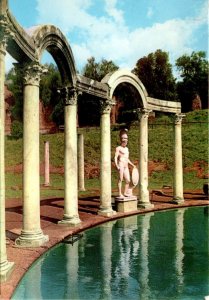 Villa Adriana, Tivoli, Italy, Mars statue, Mr. & Mrs. B Postcard