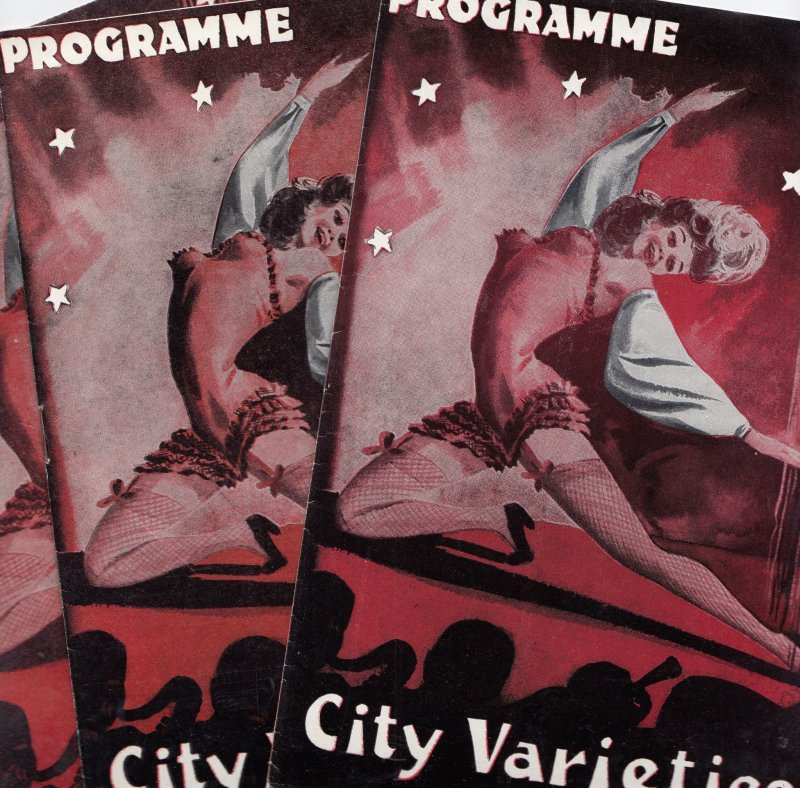 City Varieties Leeds 3x Risque Nudes Old Yorkshire Theatre Programme s