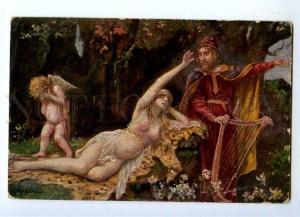 187280 WAGNER OPERA Tannhauser NUDE Angel by GEIGER Vintage PC