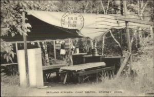 Stepney CT Camp Trefoil Postcard