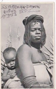 South Africa Native Mother and Child