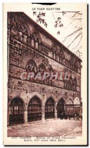 Old Postcard Tarn Cordes Illustrious House of Grand Falconer Mayor Century