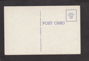 IL Sunken Garden Phillip's Park Aurora Illinois Postcard