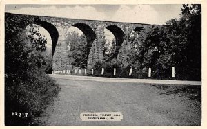 Starrucca Viaduct Susquehanna, PA., USA Pennsylvania Train 1941 