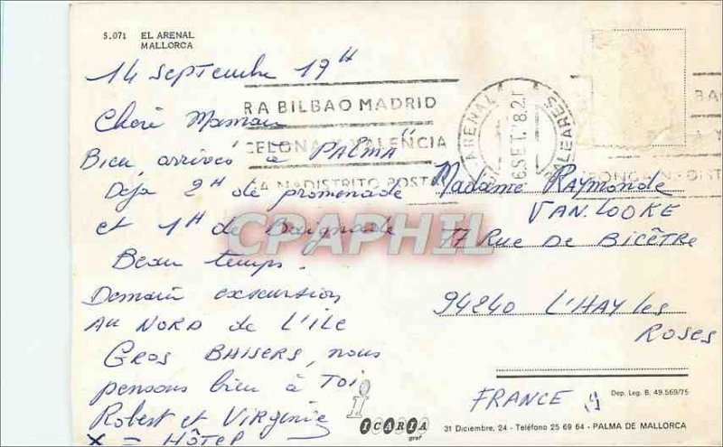 Modern Postcard El Arenal Mallorca