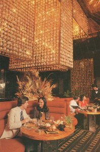 Romance at The Manila Hotel Restaurant Philippines Airlines Postcard