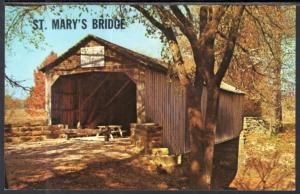St Mary's Covered Bridge,Chester,IL