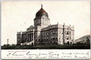 1909 Capitol Helena Montana MT Government Building Posted Postcard