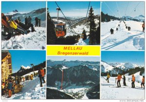 Skiing , MELLAU , Bregenzerwald , Austria , PU-1988