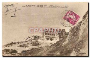 Old Postcard Sainte Adresse Hotellerie and the Sea