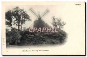 Old Postcard Paris Moulin Racing Champ