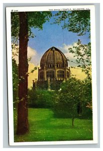 Vintage 1947 Postcard The Baha'i Temple Linden Ave. Wilmette Illinois