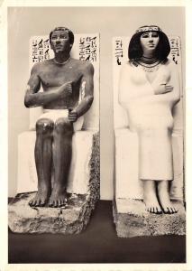 B92063 egyptian museum dynasty prince rahotep nofert postcard egypt  africa