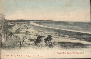 Northport Long Island New York NY Ascheroken Beach c1910 Vintage Postcard