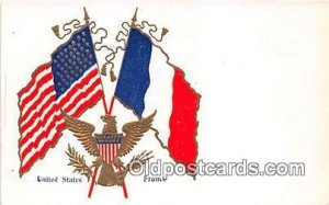 United States France Patriotic Unused 