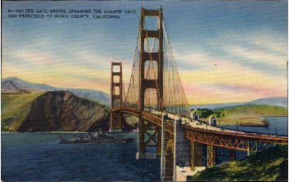 Golden Gate Bridge - San Francisco, CA