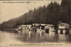 CPA PONTARLIER Environs - Lac de Saint-Point - Port Titi (1114869)