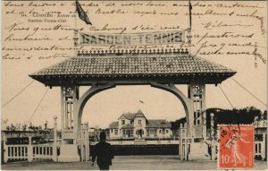 CPA CABOURG - Entrée du Garden-Tennis-Club (141415)