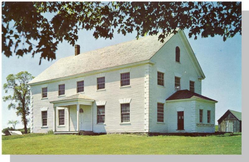 Upper Woodstock, N. B./NB, Canada Postcard, Old Courthouse