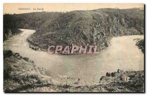 Old Postcard Crozant Loop