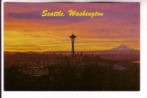 Sunrise View of Seattle, Washington