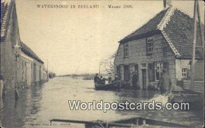 Watersnood, Maart 1906 Zeeland Netherlands Unused 