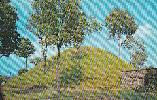 The Grave Creek Mound Moundsville West Virginia