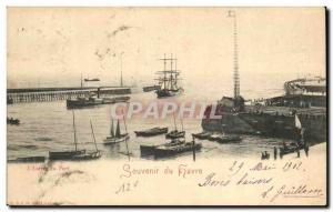 Old Postcard Le Havre Remembrance Charter
