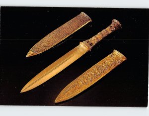 Postcard Dagger and Sheath, Egyptian Museum, Cairo, Egypt