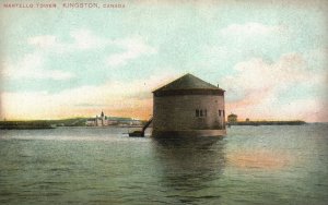 Vintage Postcard 1910's View of Martello Tower Kingston Canada CAN