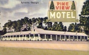 Pine View Motel - Sylvania, Georgia GA