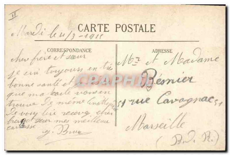 Old Postcard Militaria A Furnes A Moroccan Spahi back from the front recounts...