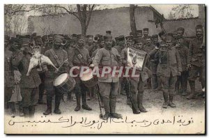 Old Postcard militaria nouha d & # 39un regiment of riflemen