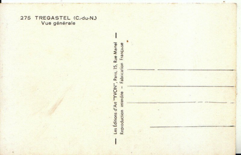 France Postcard - Tregastel - Vue Generale - Ref 17474A
