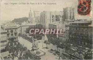 Postcard Old Avignon The Popes' Palace seen from the Tower Jacquemart