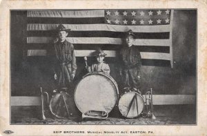Easton Pennsylvania Seip Brothers Band Vintage Postcard AA13939