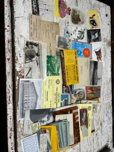 COLLECTION LOT OF APPROX. 340 PIECES OF EPHEMERA ADVERTISING TICKETS & MISC