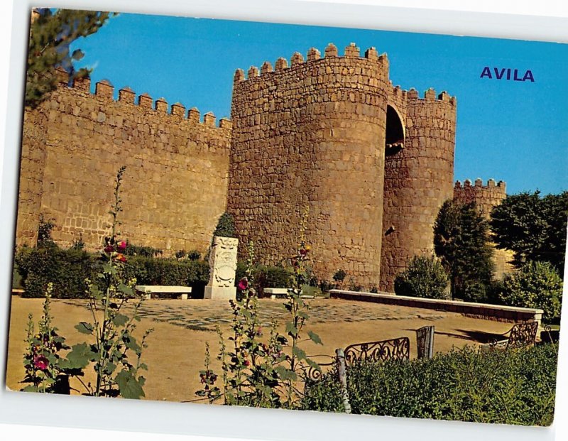 Postcard Saint Vincent Gardens, Ávila‎, Spain