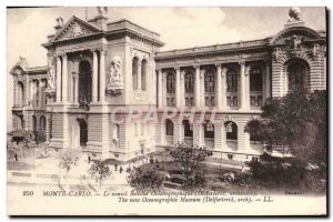 Old Postcard Monte Carlo Le Nouvel Oceanographic Institute