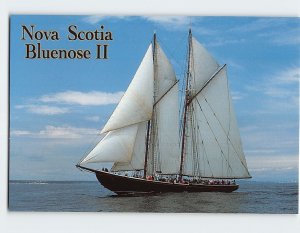Postcard Nova Scotia's Bluenose II, Canada