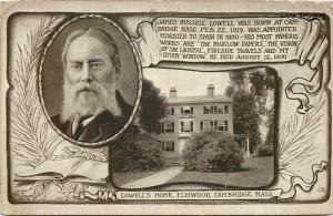 MA, Cambridge, Massachusetts, Elmwood, James Russell Lowell Home, M.T. Sheahan