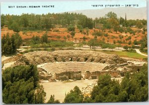 postcard Israel - Beit She'an - Roman Theatre