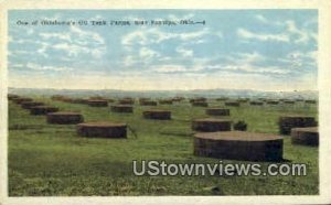 One Of Oklahoma's Oil Tank Farms - Sapulpa Postcard
