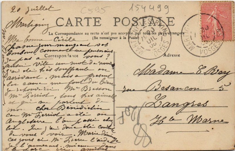 CPA MARTIGNY-les-BAINS - Intérieur des Sources (154499)