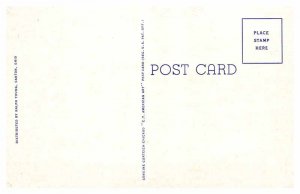 Postcard STADIUM SCENE Canton Ohio OH AQ7733