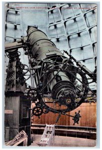 c1910 Thirty Six Inch Refractor Lick Observatory Mt Hamilton California Postcard