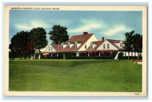 1922 Augusta Country Club, Augusta, Maine ME Unposted Antique Postcard