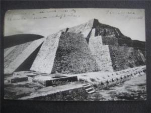 RPPC 1937 -  TENAYUCA PYRAMID - Mexico